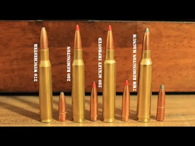 'Video thumbnail for 270 vs 280 vs 280 Ackley Improved vs 7mm Rem Mag: What You Should Know'