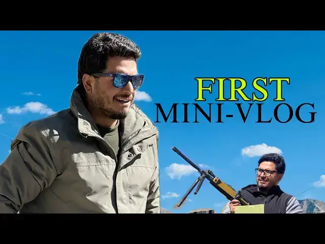 'Video thumbnail for First Mini Vlog | MuneerSpeaks'