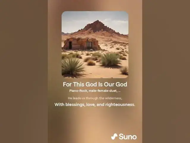'Video thumbnail for For This God Is Our God | Uplifting Christian Song'