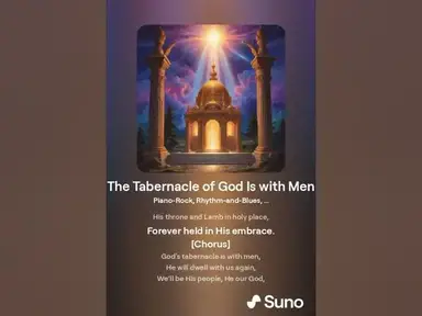 'Video thumbnail for God's Tabernacle with Men: A Song of Divine Presence'