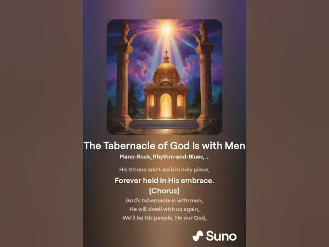 'Video thumbnail for God's Tabernacle with Men: A Song of Divine Presence'