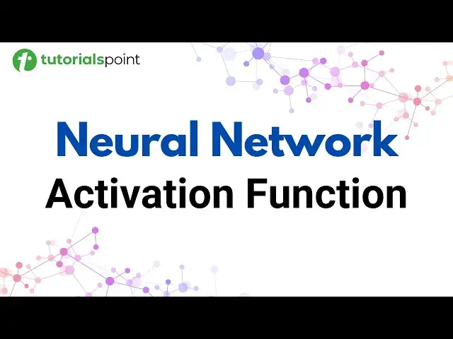 'Video thumbnail for Activation Function in Neural Networks | Machine Learning'
