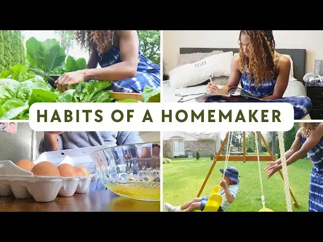 'Video thumbnail for Daily Habits Of A Homemaker'