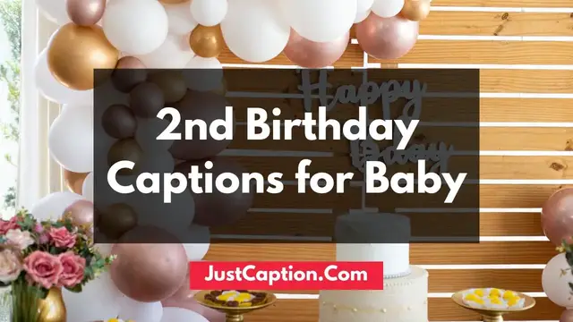 'Video thumbnail for 2nd Birthday Instagram Captions for Baby Girl and Boy'