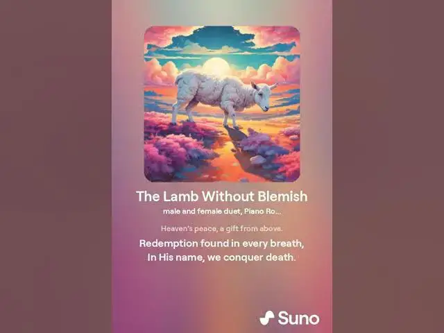'Video thumbnail for The Lamb Without Blemish: Christ’s Perfection in Song'