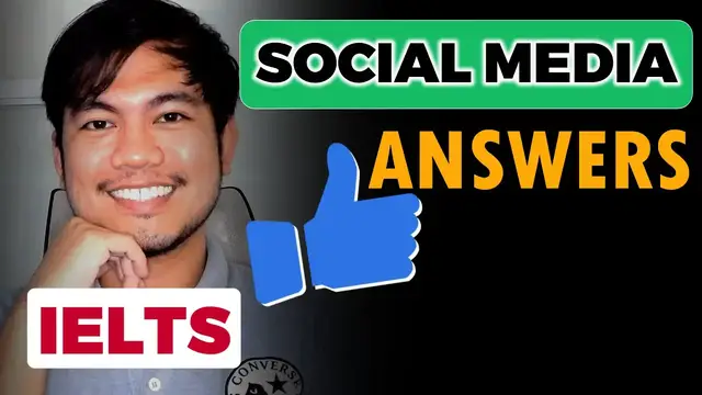 'Video thumbnail for (2024) SOCIAL MEDIA Questions and Answers | IELTS SPEAKING PART 1 Recent Questions'