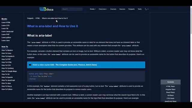 'Video thumbnail for How to Fix Links or Buttons do not have accessible name in Elementor'