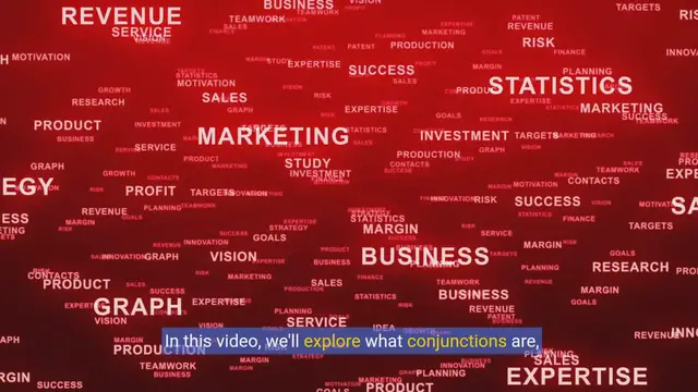 'Video thumbnail for Mastering Conjunctions: Practical Examples and Exercises'