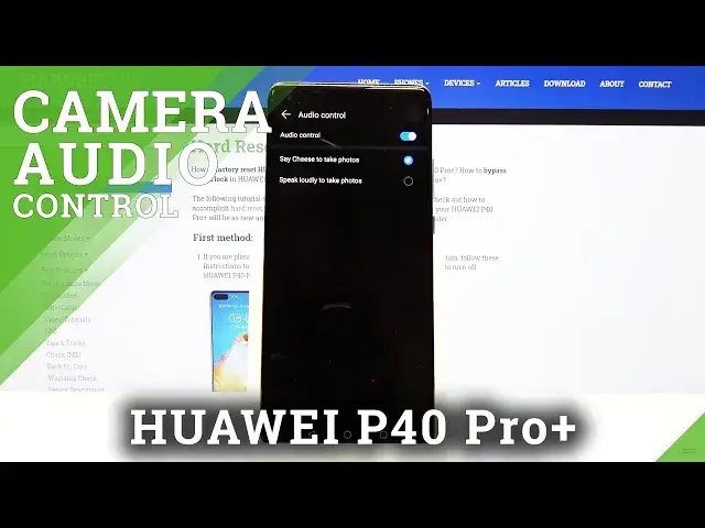 'Video thumbnail for How to Activate Audio Control in HUAWEI P40 Pro+ - Use Camera Audio Control'