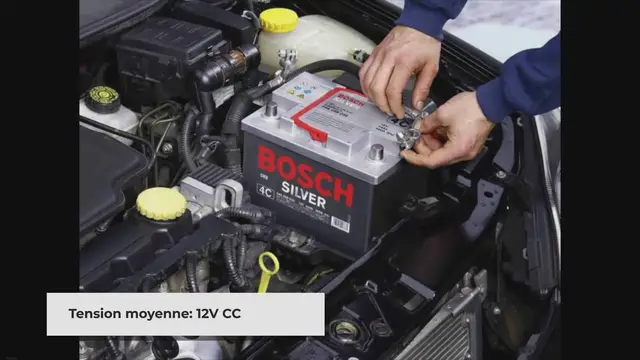 'Video thumbnail for Combien de volts fait une batterie de voiture'