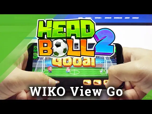 'Video thumbnail for Wiko View Go - Head Ball 2 Game Test'