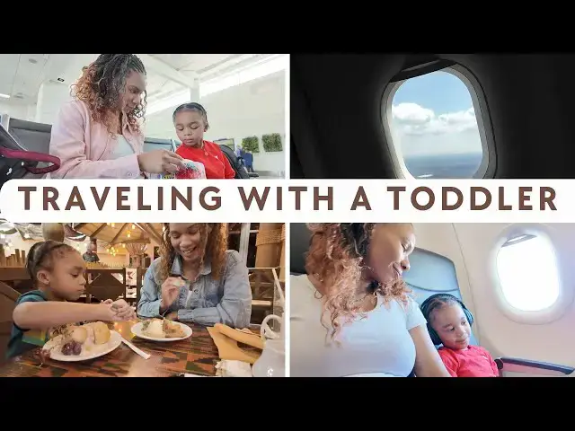 'Video thumbnail for Travel Day Vlog: Flying with a Toddler, Walmart Haul, Dinner at Boma, Resort Tour'