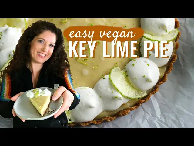 'Video thumbnail for Easy Vegan Key Lime Pie'