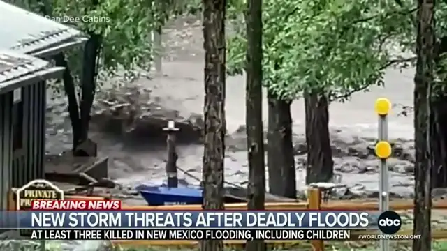 'Video thumbnail for Breaking: Flash Flood Emergency Hits New Mexico & Texas – Dozens Dead, Search Continues'