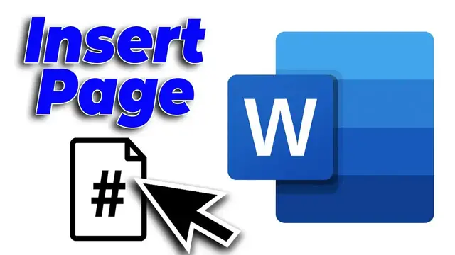 'Video thumbnail for How to insert page numbers in MS Word from a specific page'