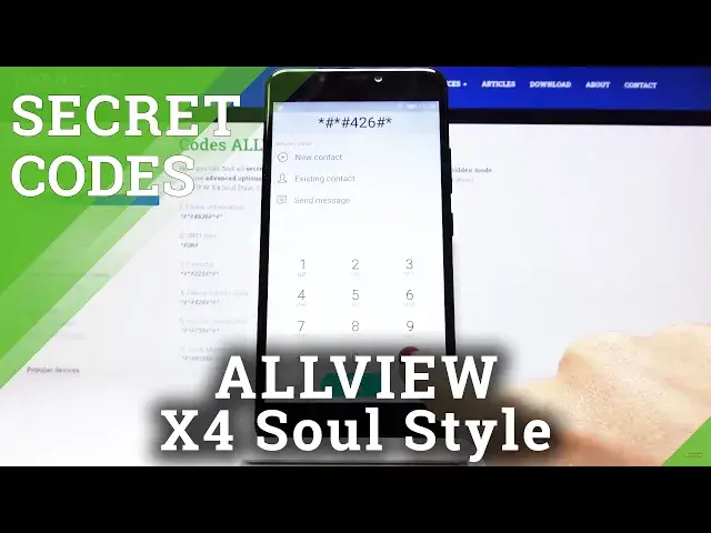 'Video thumbnail for How to Use Secret Codes on Allview X4 Soul Style -  Hidden Module'