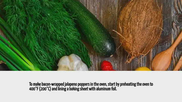 'Video thumbnail for How To Make Bacon Wrapped Jalapeno Poppers In The Oven'