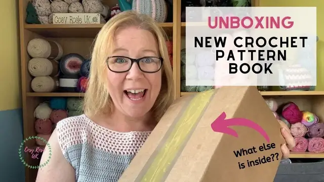 'Video thumbnail for Crochet Book Review and Unboxing | It's a Wrap by Bernadine Graham'