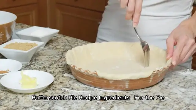 'Video thumbnail for butterscotch pie recipe'