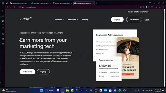 'Video thumbnail for How To Use Klaviyo For Beginners 2024 (Email Marketing) Step by Step Tutorial'