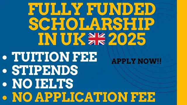'Video thumbnail for Fully Funded Scholarship in The UK'
