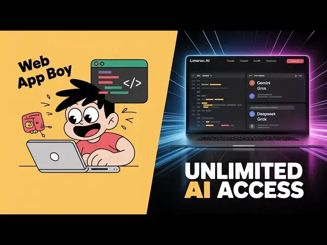 'Video thumbnail for LMArena.ai Gives You Unlimited Gemini, Claude, Grok & DeepSeek for FREE | This is INSANE!'