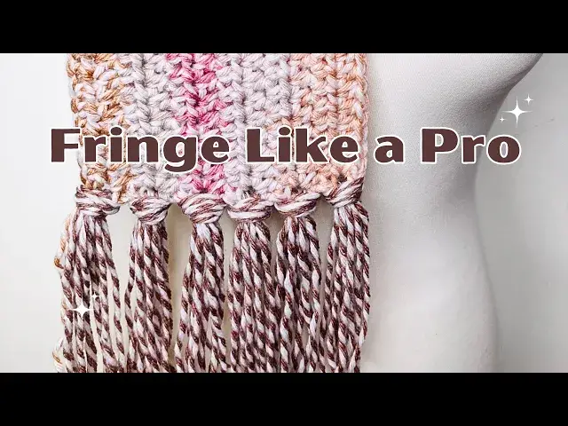 'Video thumbnail for Learn This Pro Hack to Finish Your Crochet Scarf'
