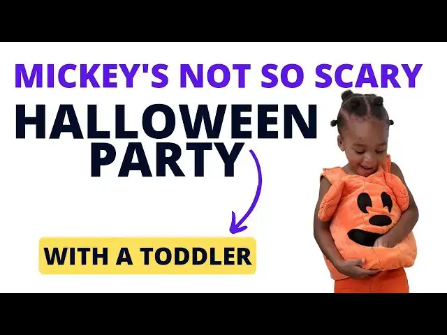 'Video thumbnail for Mickey's Not So Scary Halloween Party With a Toddler: Rides, Shows, Tips, Tricks and Treats!!'