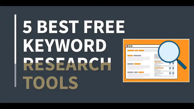 'Video thumbnail for 5 Free Keyword Research Tools for SEO 🔥 Find Search Volume, CPC & Keyword Difficulty for FREE'