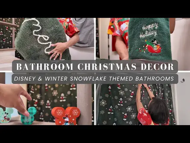 'Video thumbnail for Decorate With Me For Christmas 2024: Snowflake and Disney Themed, Holiday Homemaking | Vlogmas Day 5'
