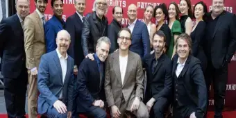'Video thumbnail for Video: Go Inside Opening Night of PATRIOTS on Broadway'