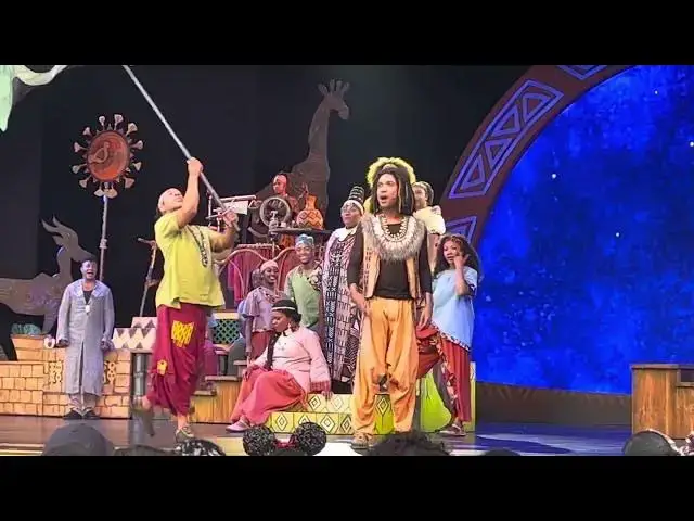 'Video thumbnail for "Can You Feel The Love Tonight" from the Tale of the Lion King at Disneyland Fantasyland Theatre'