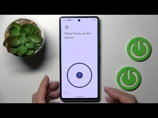 'Video thumbnail for How to Add Fingerprint to GOOGLE Pixel 7 - Scan Fingerprint'
