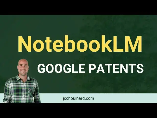'Video thumbnail for How to use NotebookLM to read Google patents for SEO'