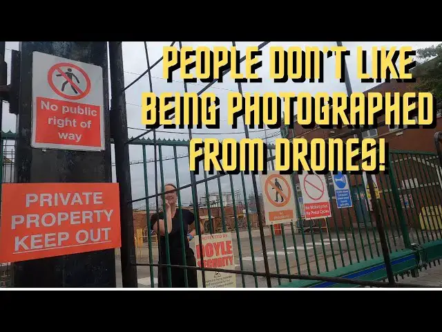 'Video thumbnail for People Don't Like Being Photographed By A Drone...🏭🎥📷🛸❌'