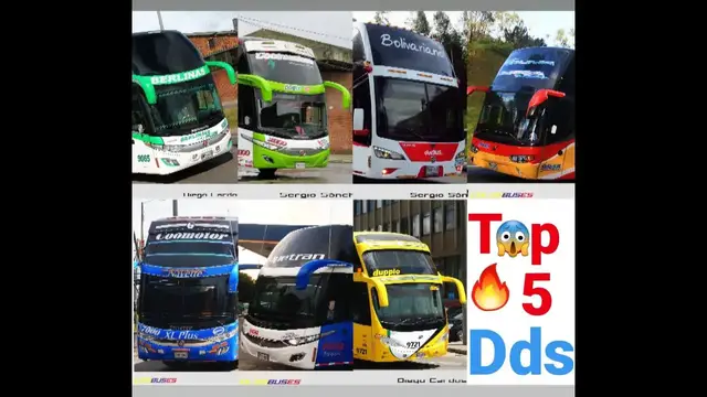 'Video thumbnail for 😱 El TOP 5 🖐🏻 🚍Empresas con más BUSES de DOS PISOS en COLOMBIA 🔥'