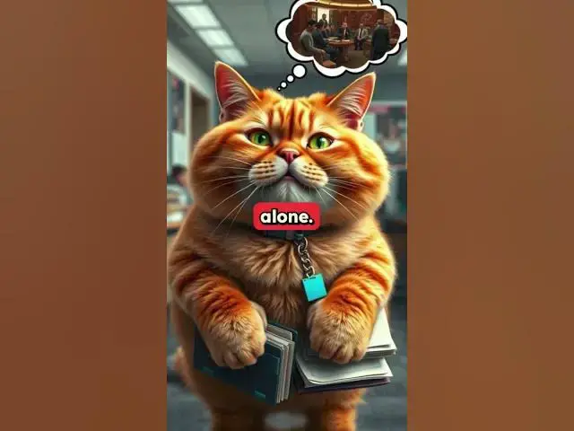 'Video thumbnail for Orange Cat, From Meowfia Boss to Lonely Labor: The Heartbreaking Tale of an Orange Cat 🐱💔'