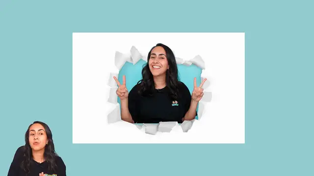'Video thumbnail for How to Pop out of a Ripped Paper Hole [Canva Pro Tutorial]'