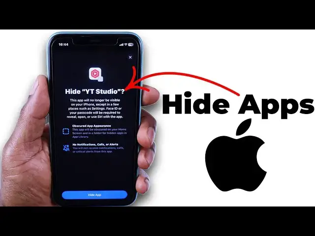 'Video thumbnail for How to hide apps on iPhone - iOS 18'