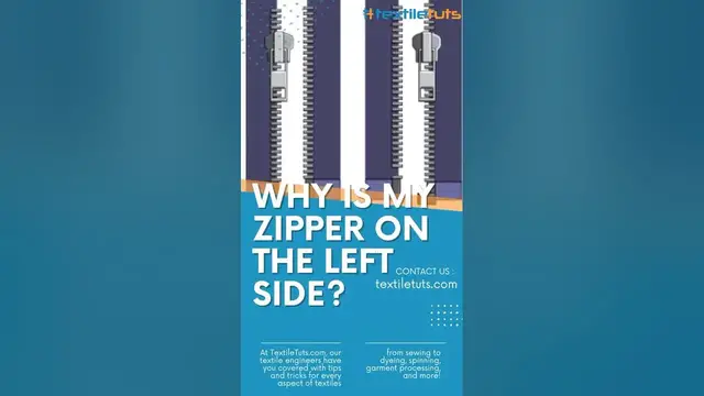 'Video thumbnail for Why Is My Zipper on the Left Side? | #shorts'