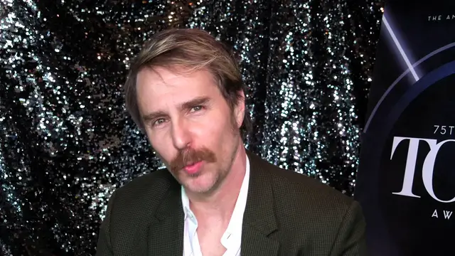 'Video thumbnail for Meet the 2022 Tony Nominees: AMERICAN BUFFALO's Sam Rockwell'