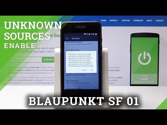 'Video thumbnail for How to Allow App Installation in BLAUPUNKT SF 01 - Enable Unknown Sources'