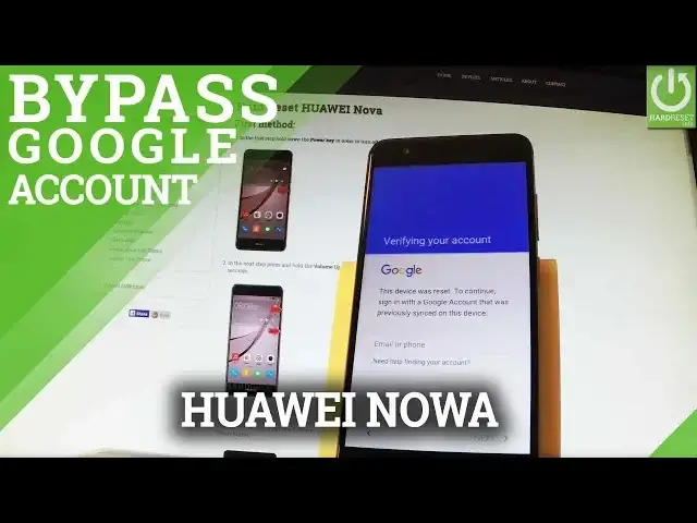 'Video thumbnail for Bypass Google Verification HUAWEI Nova - Skip Google Account / FRP Removal'