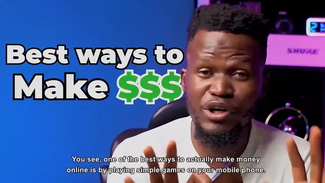 'Video thumbnail for Earn $9 Every 3 Minutes Just Playing Games on Your Phone _ Make Money Online'