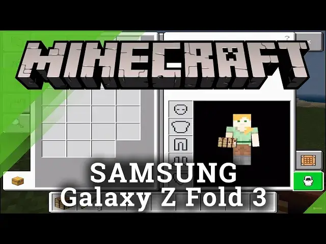'Video thumbnail for Samsung Galaxy Z Fold 3 5G Minecraft Test (Screen Record) - How well Minecraft Mobile works?'
