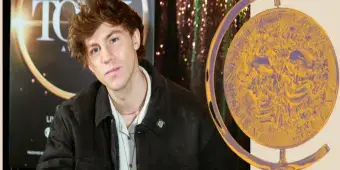 'Video thumbnail for Video: Brody Grant Explains How THE OUTSIDERS Cast Makes Him Better Every Day'