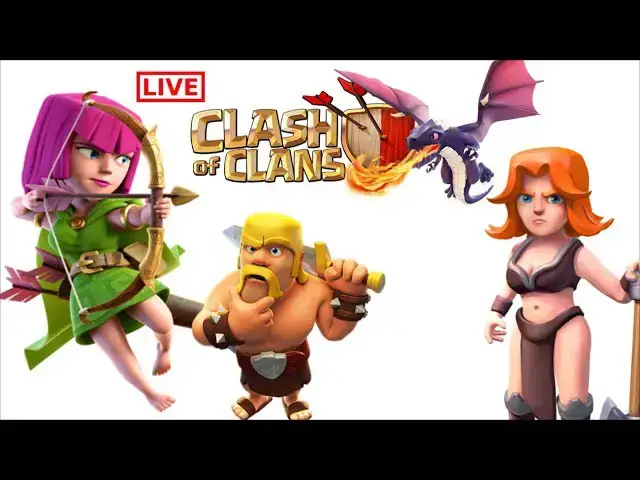 'Video thumbnail for CLASH OF CLANS Live Stream [ OwlZone ]'