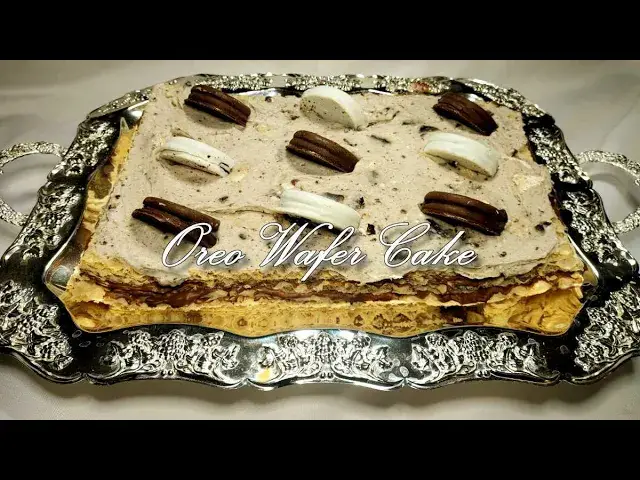'Video thumbnail for Oreo Wafer Cake'