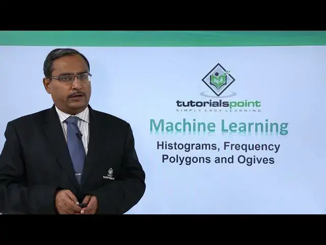 'Video thumbnail for Machine Learning- Frequency Distributions and Graphs - Histograms, Frequency Polygons and Ogives'