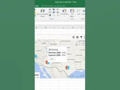 'Video thumbnail for How to create Map Charts in Excel? | Excel Tricks #shorts #excel'